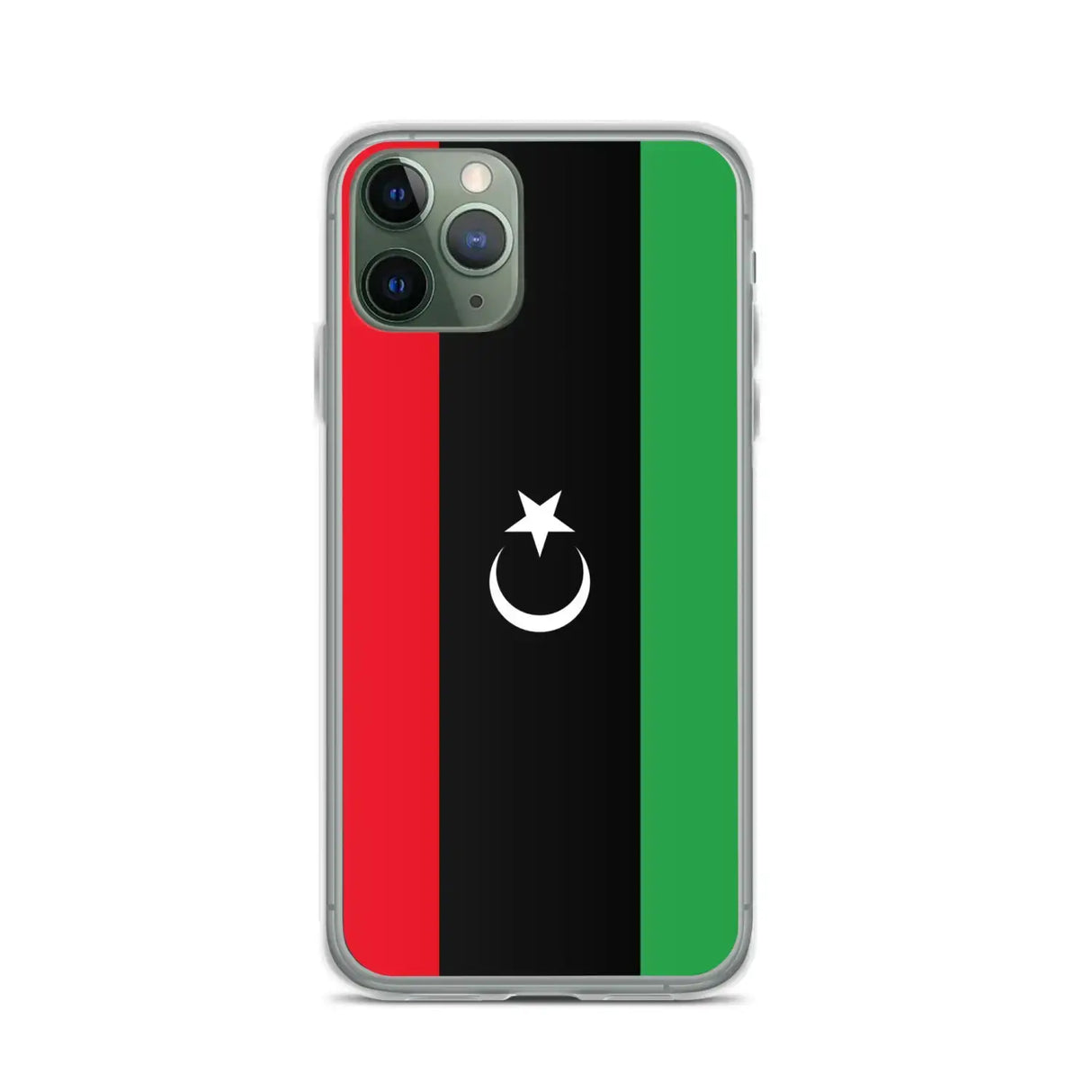 Coque iphone drapeau libye souple résistante antichoc