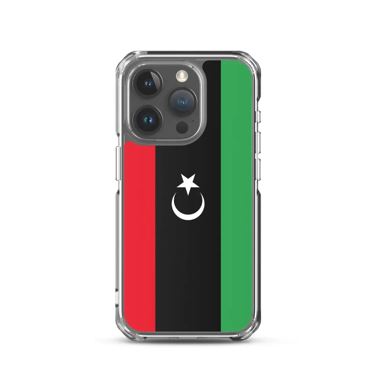 Coque iphone drapeau libye souple résistante antichoc