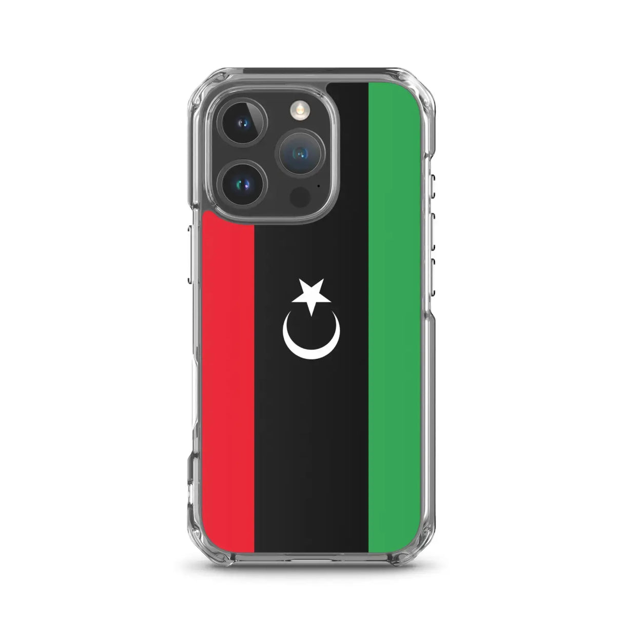 Coque iphone drapeau libye souple résistante antichoc