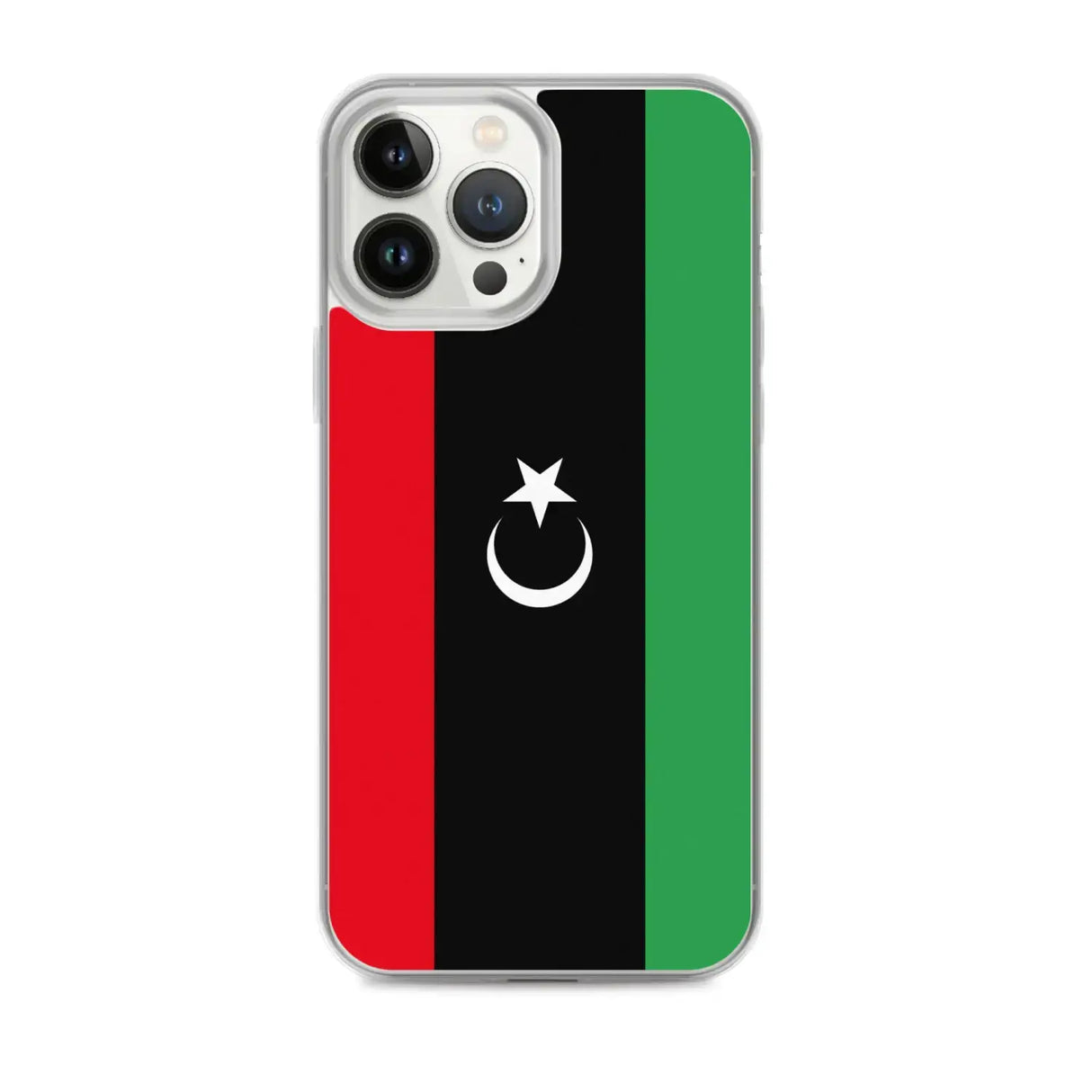 Coque iphone drapeau libye souple résistante antichoc