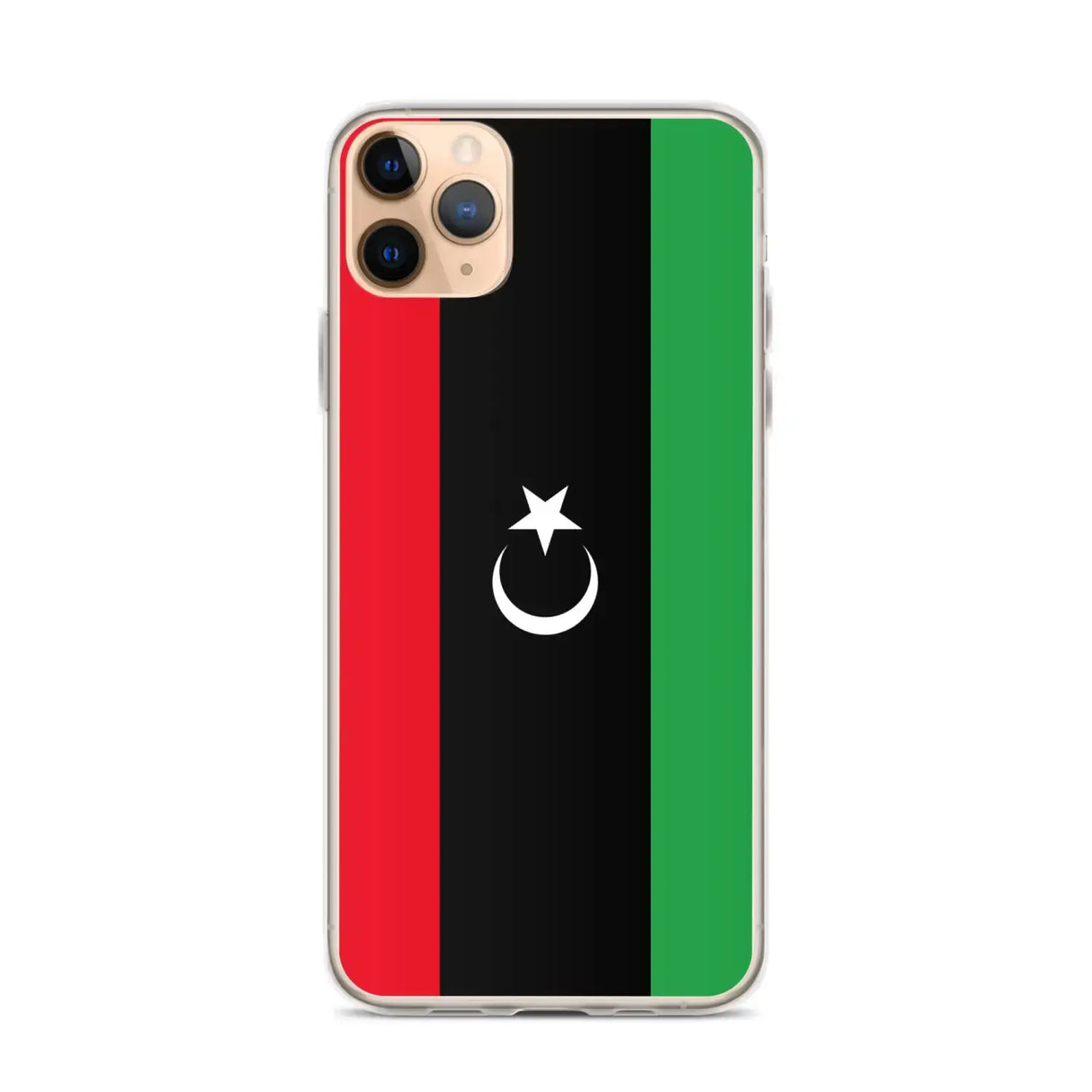 Coque iphone drapeau libye souple résistante antichoc