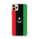 Coque iphone drapeau libye souple résistante antichoc