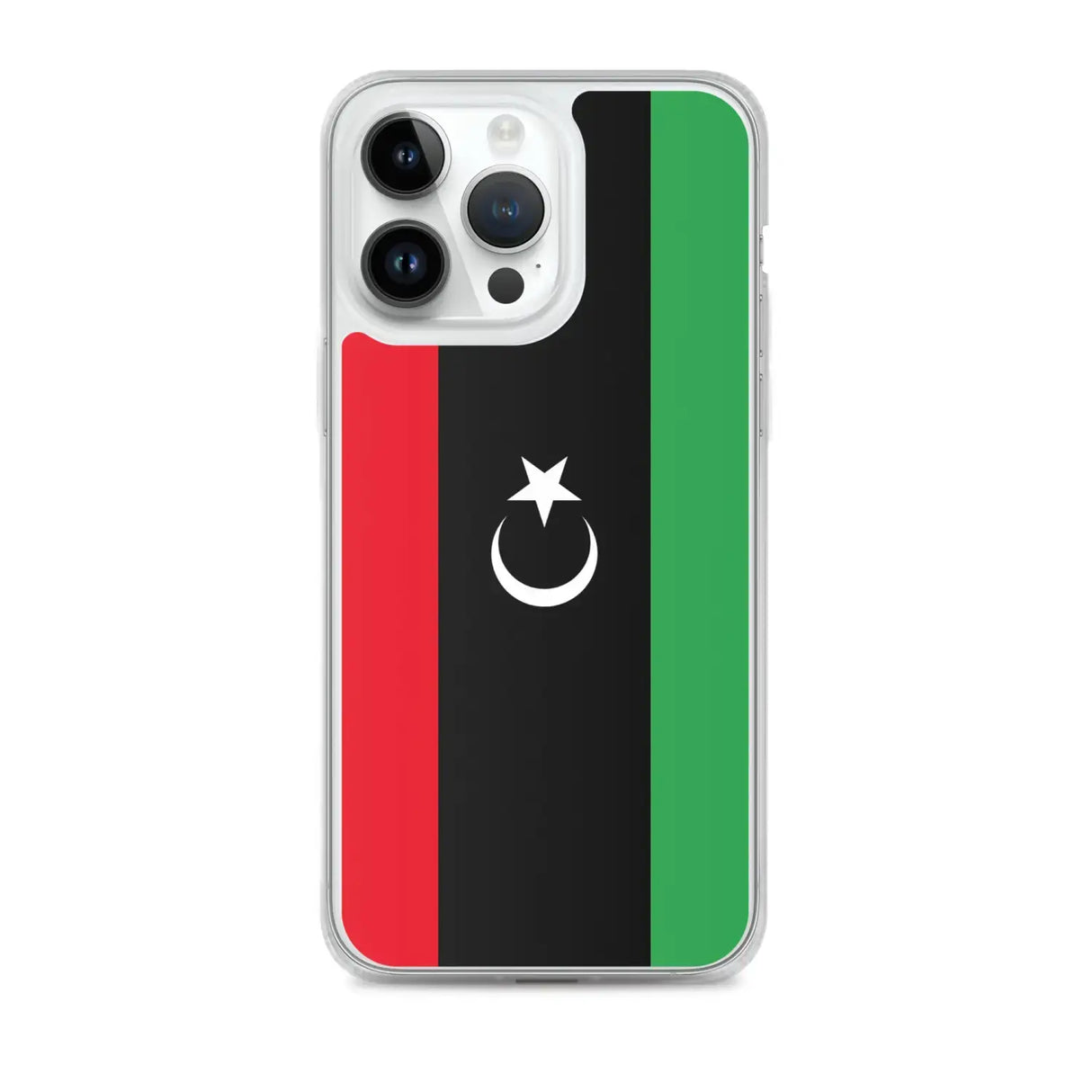 Coque iphone drapeau libye souple résistante antichoc