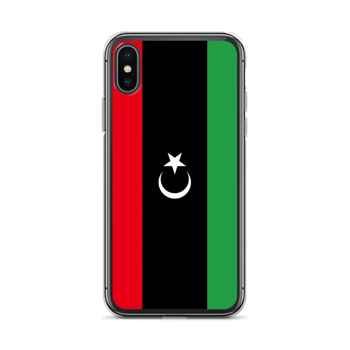 Coque iphone drapeau libye souple résistante antichoc