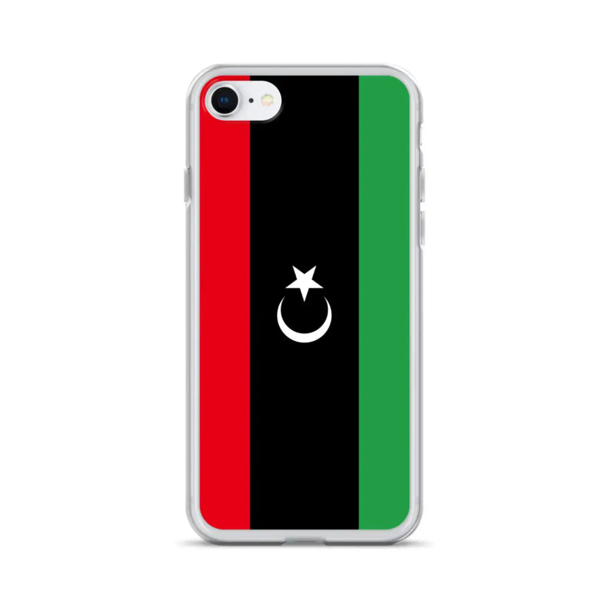 Coque iphone drapeau libye souple résistante antichoc