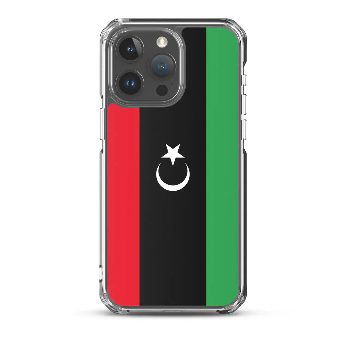 Coque iphone drapeau libye souple résistante antichoc