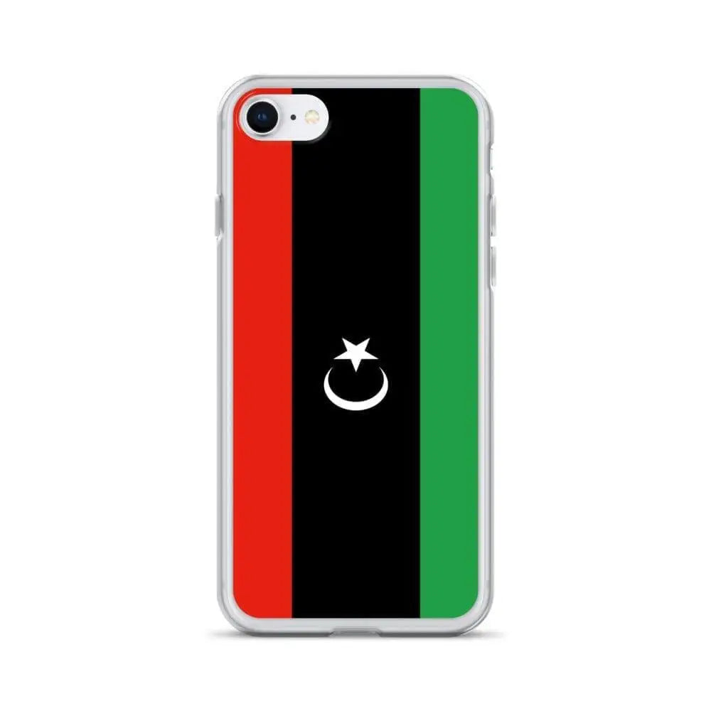 Coque iphone drapeau libye souple résistante antichoc