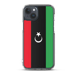 Coque iphone drapeau libye souple résistante antichoc