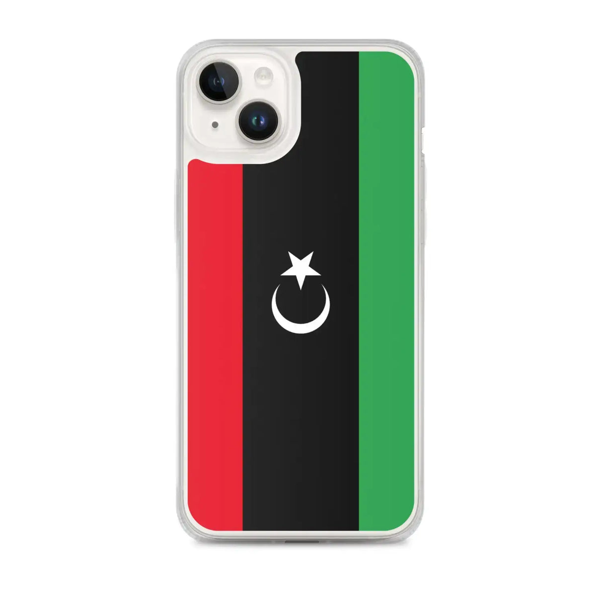 Coque iphone drapeau libye souple résistante antichoc
