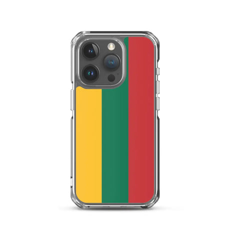 Coque iphone drapeau lituanie souple résistante antichoc