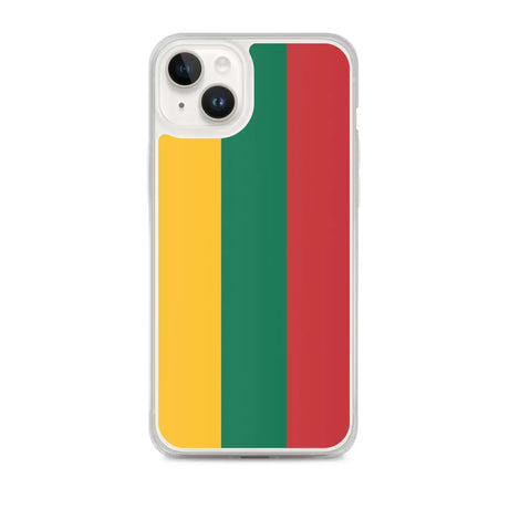 Coque iphone drapeau lituanie souple résistante antichoc