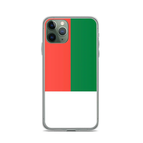 Coque iphone drapeau madagascar souple résistante antichoc