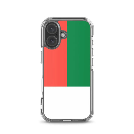 Coque iphone drapeau madagascar souple résistante antichoc
