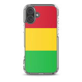 Coque iphone drapeau mali souple transparente antichoc