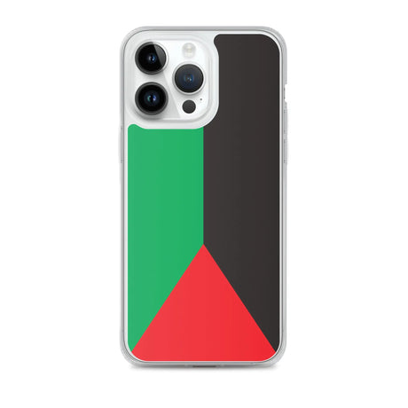Coque iphone drapeau martinique souple antichoc transparente