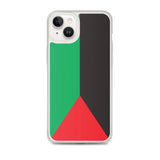Coque iphone drapeau martinique souple antichoc transparente