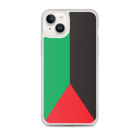 Coque iphone drapeau martinique souple antichoc transparente