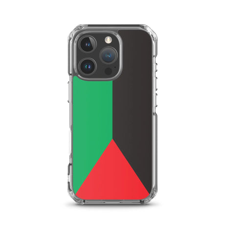 Coque iphone drapeau martinique souple antichoc transparente