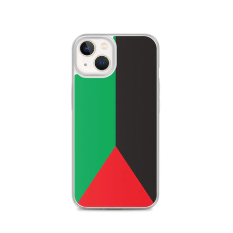 Coque iphone drapeau martinique souple antichoc transparente