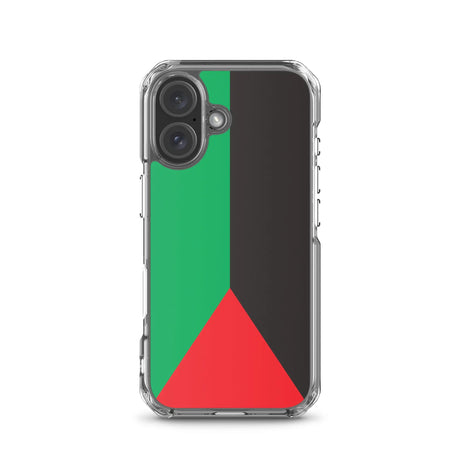 Coque iphone drapeau martinique souple antichoc transparente