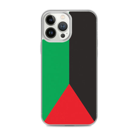 Coque iphone drapeau martinique souple antichoc transparente