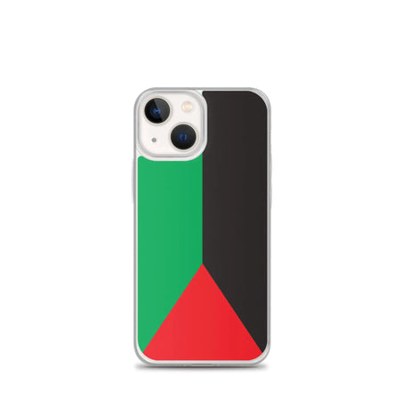 Coque iphone drapeau martinique souple antichoc transparente