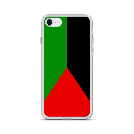Coque iphone drapeau martinique souple antichoc transparente