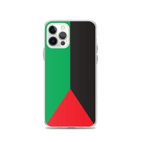 Coque iphone drapeau martinique souple antichoc transparente