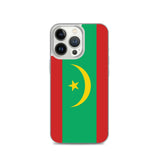 Coque iphone drapeau mauritanie souple antichoc transparente