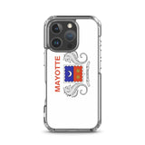 Coque iphone drapeau mayotte souple antichoc transparente