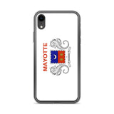 Coque iphone drapeau mayotte souple antichoc transparente