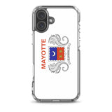 Coque iphone drapeau mayotte souple antichoc transparente