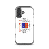 Coque iphone drapeau mayotte souple antichoc transparente