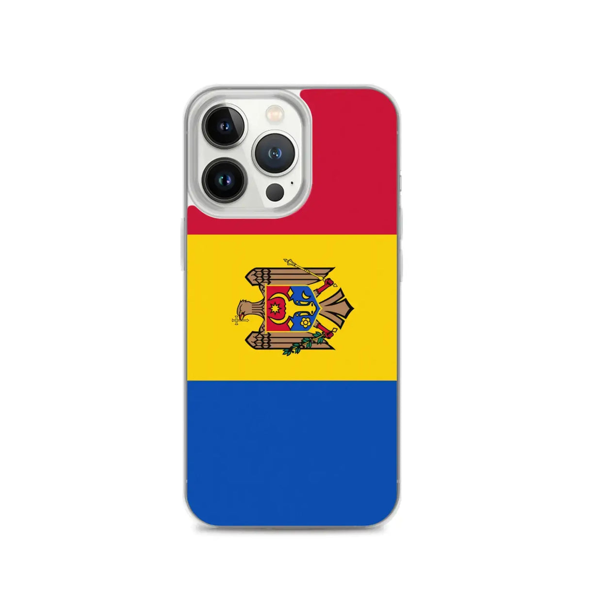 Coque iphone drapeau moldavie souple résistante antichoc