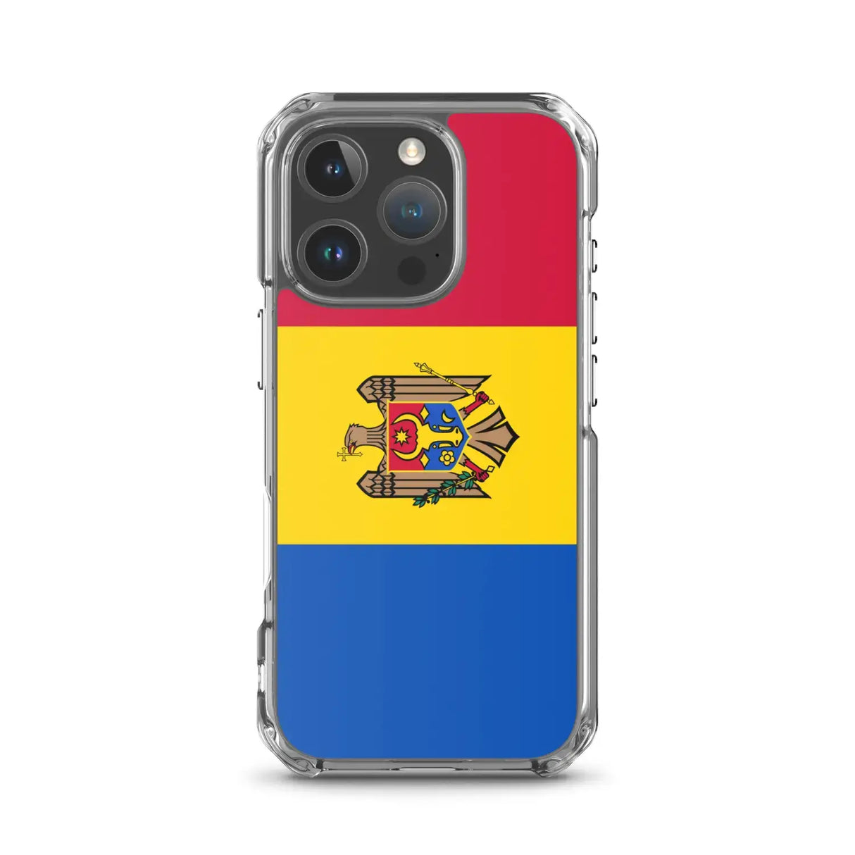 Coque iphone drapeau moldavie souple résistante antichoc
