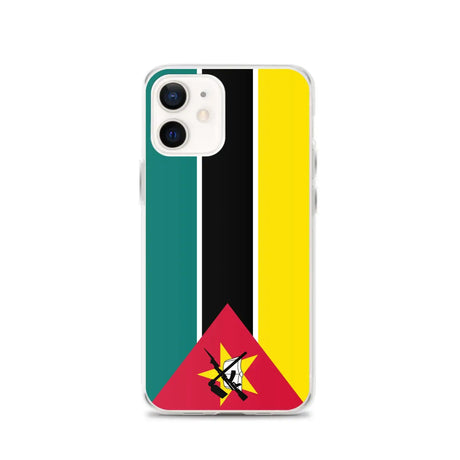 Coque iphone drapeau mozambique souple résistante antichoc