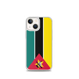 Coque iphone drapeau mozambique souple résistante antichoc