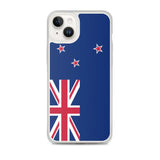 Coque iphone drapeau nouvelle-zélande souple antichoc