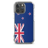 Coque iphone drapeau nouvelle-zélande souple antichoc