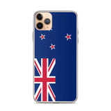 Coque iphone drapeau nouvelle-zélande souple antichoc