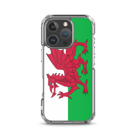Coque iphone drapeau pays de galles souple antichoc