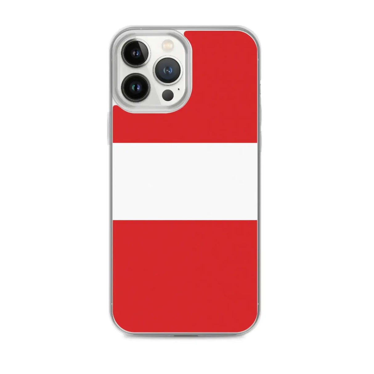 Coque iphone drapeau pérou souple résistante antichoc