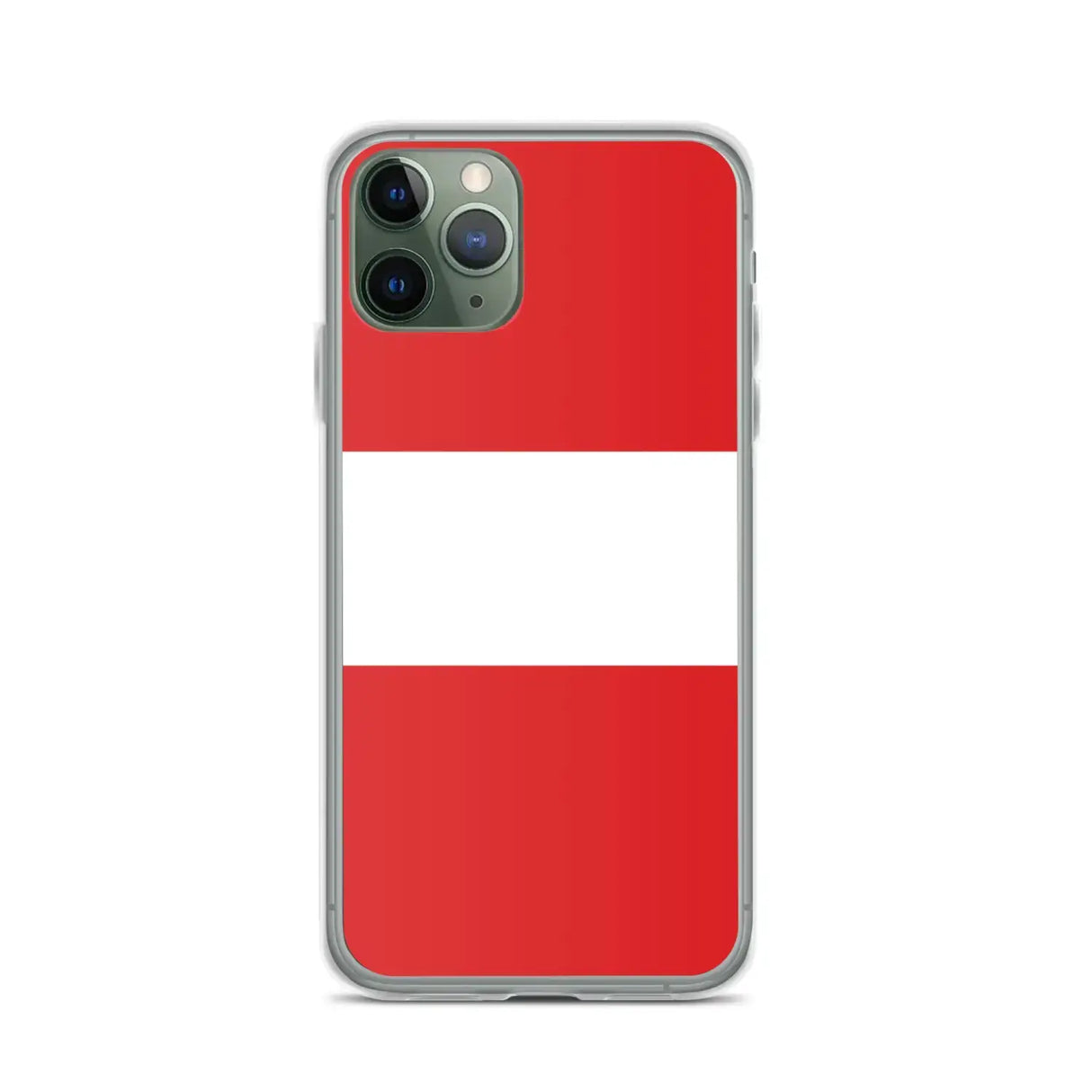 Coque iphone drapeau pérou souple résistante antichoc