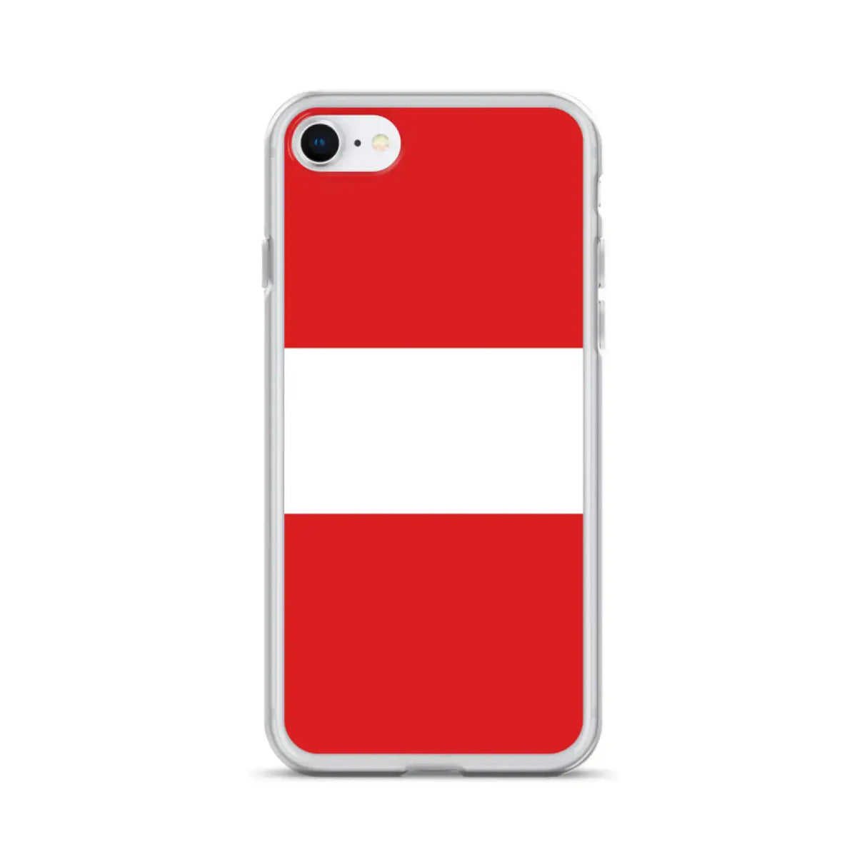 Coque iphone drapeau pérou souple résistante antichoc