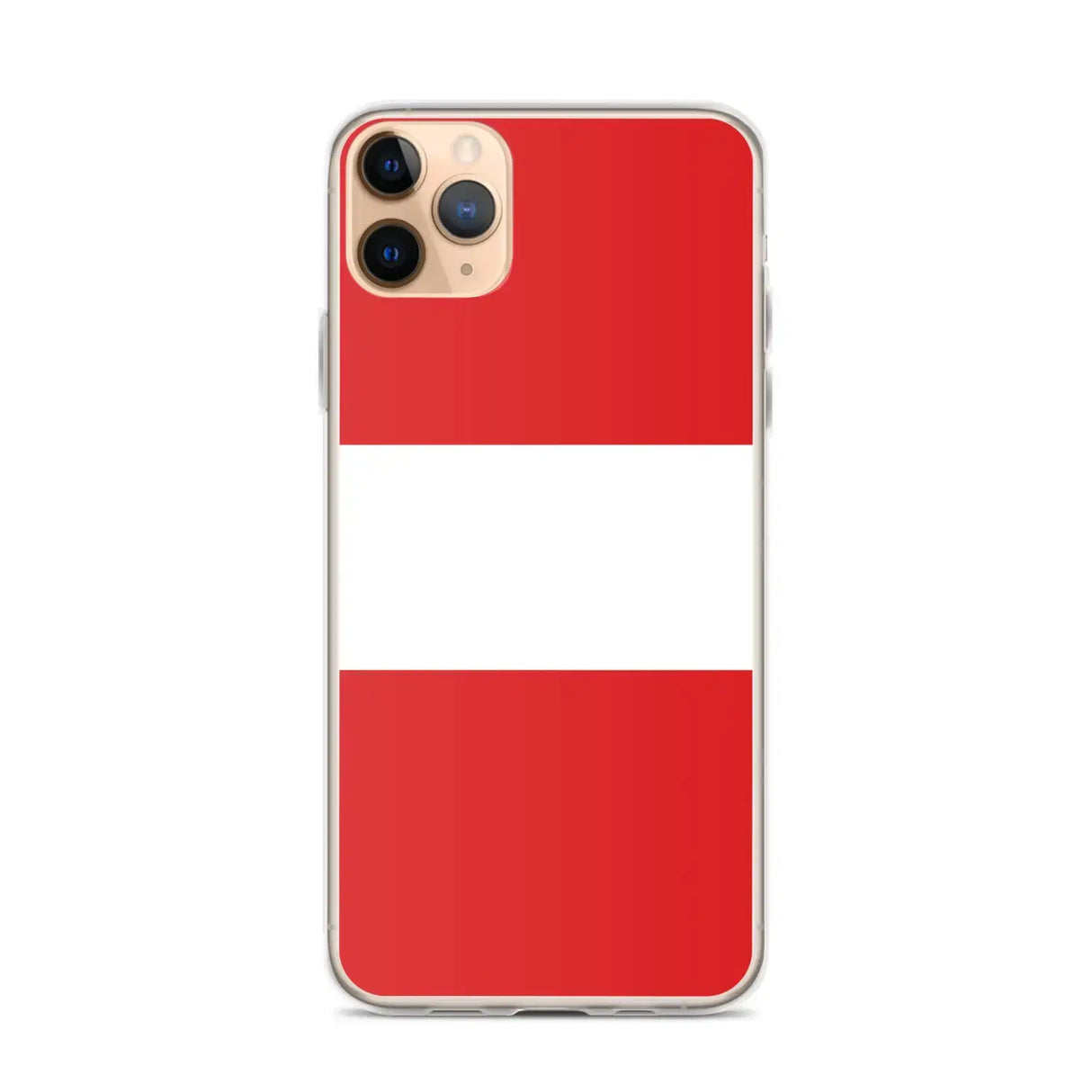Coque iphone drapeau pérou souple résistante antichoc
