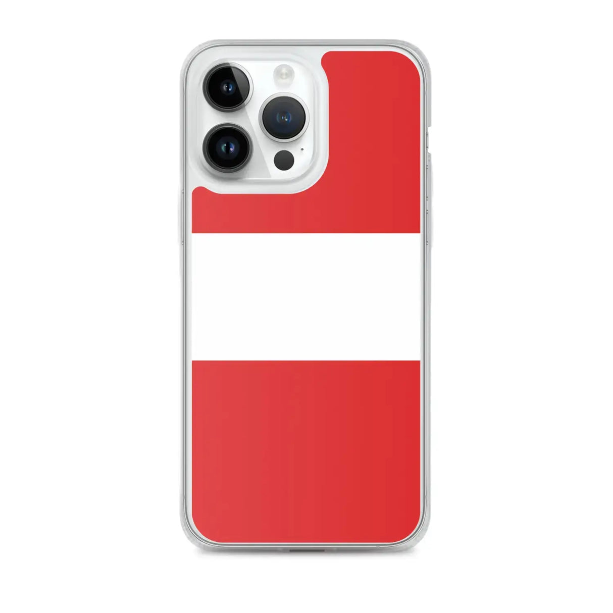 Coque iphone drapeau pérou souple résistante antichoc