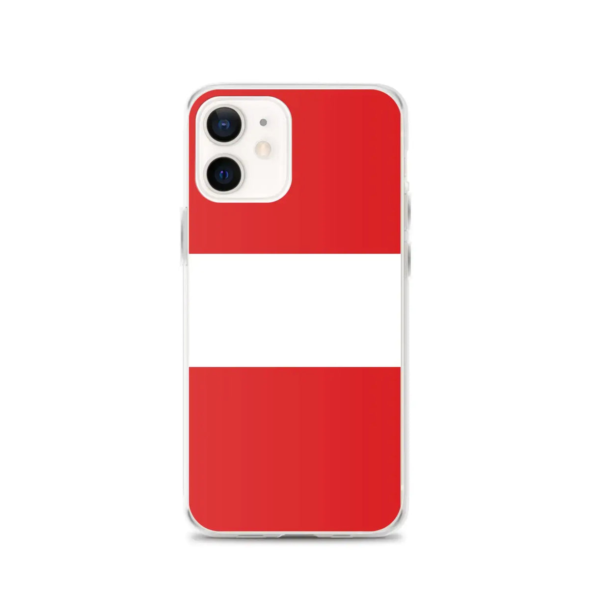 Coque iphone drapeau pérou souple résistante antichoc
