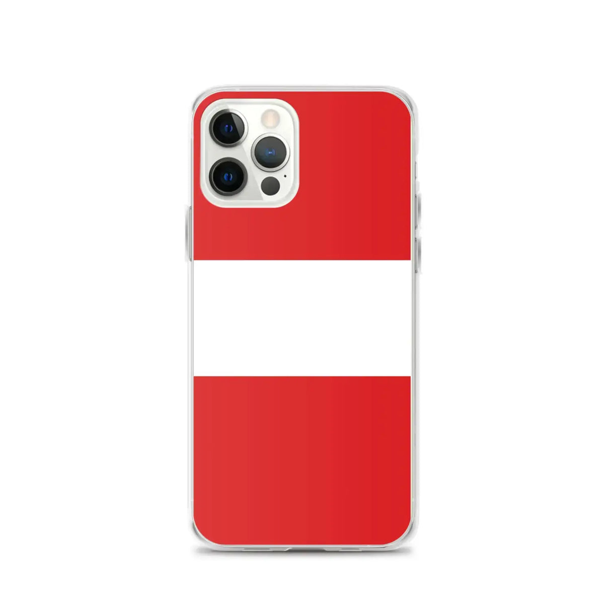 Coque iphone drapeau pérou souple résistante antichoc