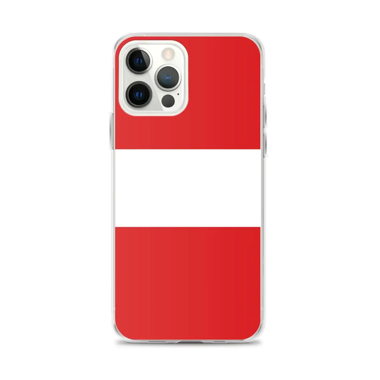 Coque iphone drapeau pérou souple résistante antichoc