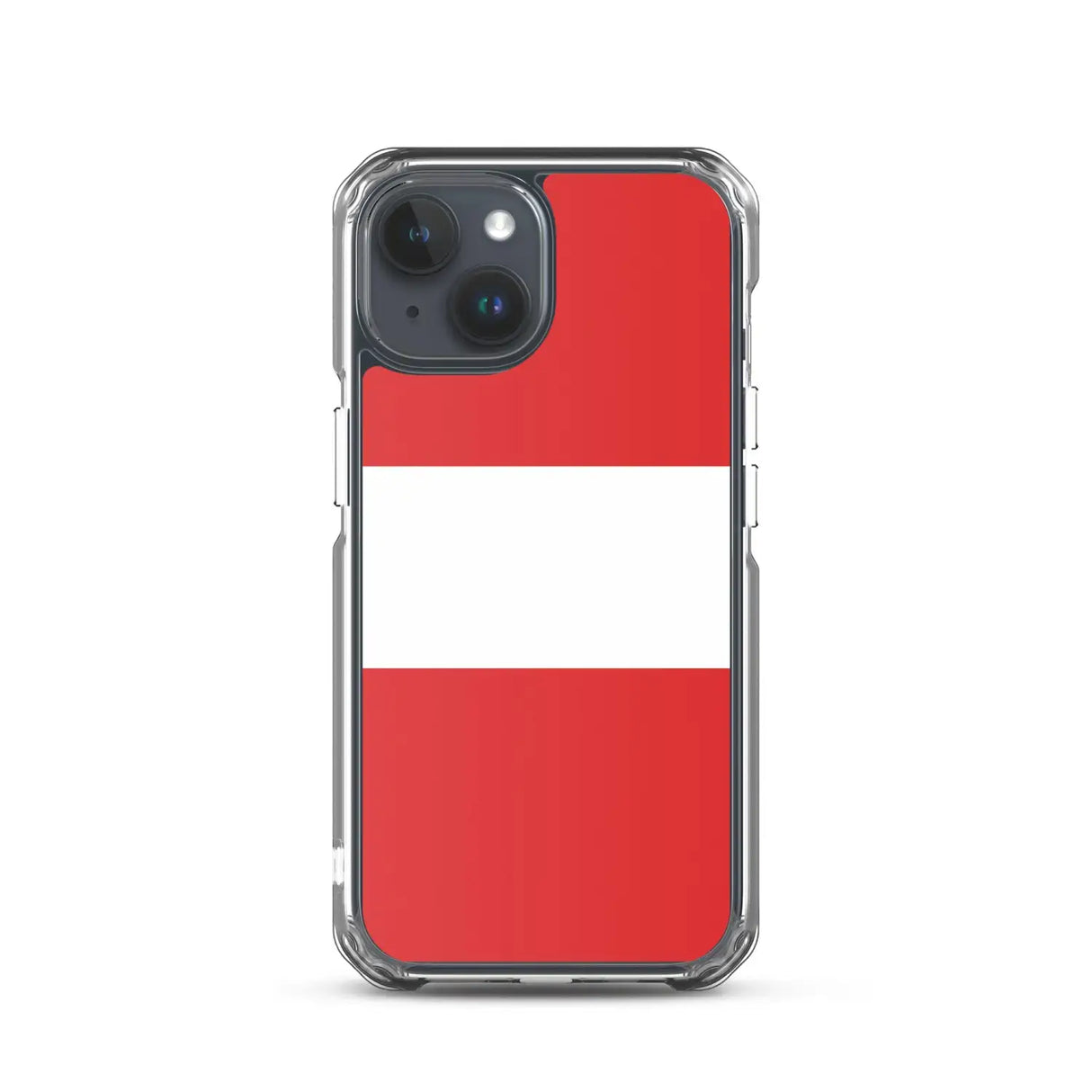 Coque iphone drapeau pérou souple résistante antichoc